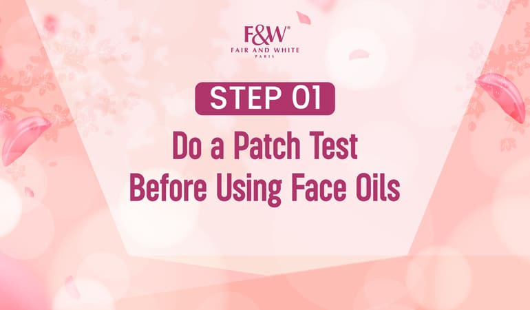 when to apply face oil in routine