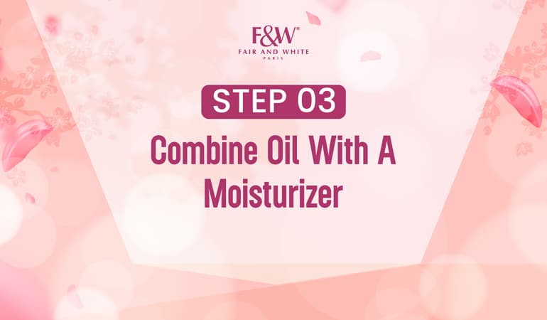 facial oil before or after moisturizer