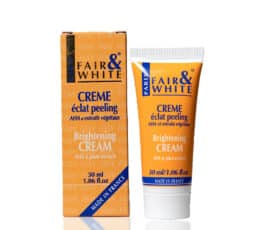 fair and white aha cream