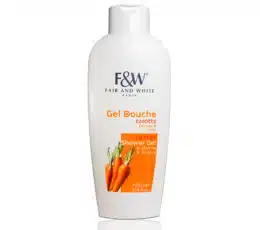fair and white carrot shower gel