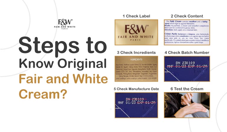how to know original beauty fair cream