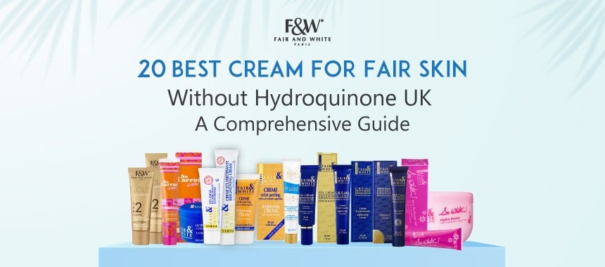 hydroquinone free creams