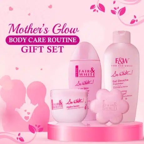 02 Mothers Glow body care routine set